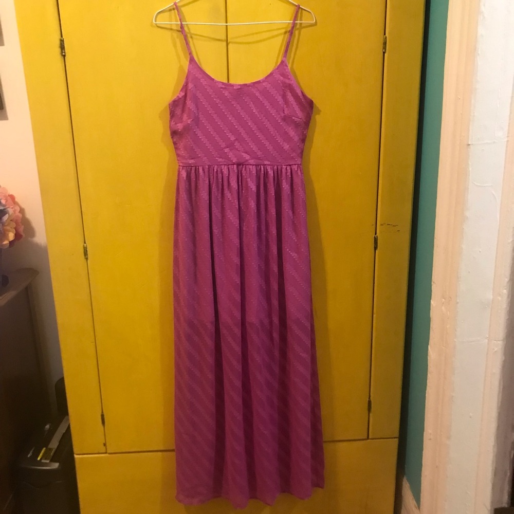 Small Everly purple maxi dress